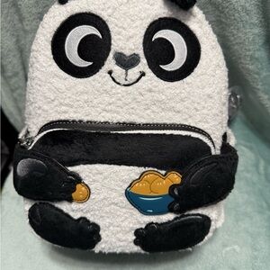 Loungefly Kung Fu Panda Po Dumpling Sherpa Mini Backpack NWT